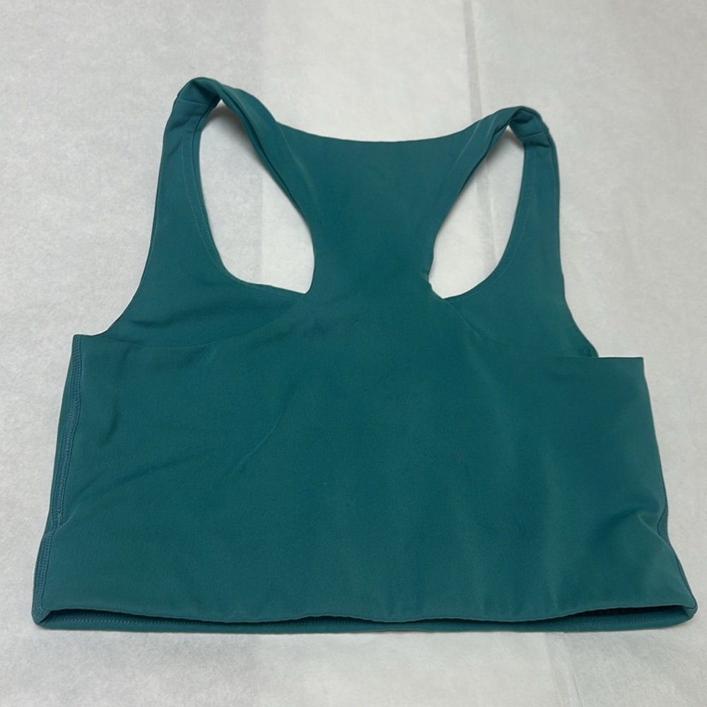 🟢Girlfriend Collective Sea Green Paloma Racerback Bra🟢 - Picture 3 of 5